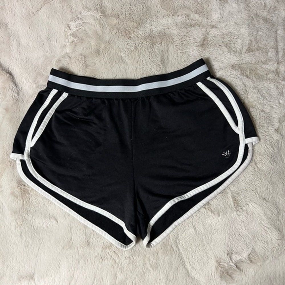 Black and white Fashion Nova shorts